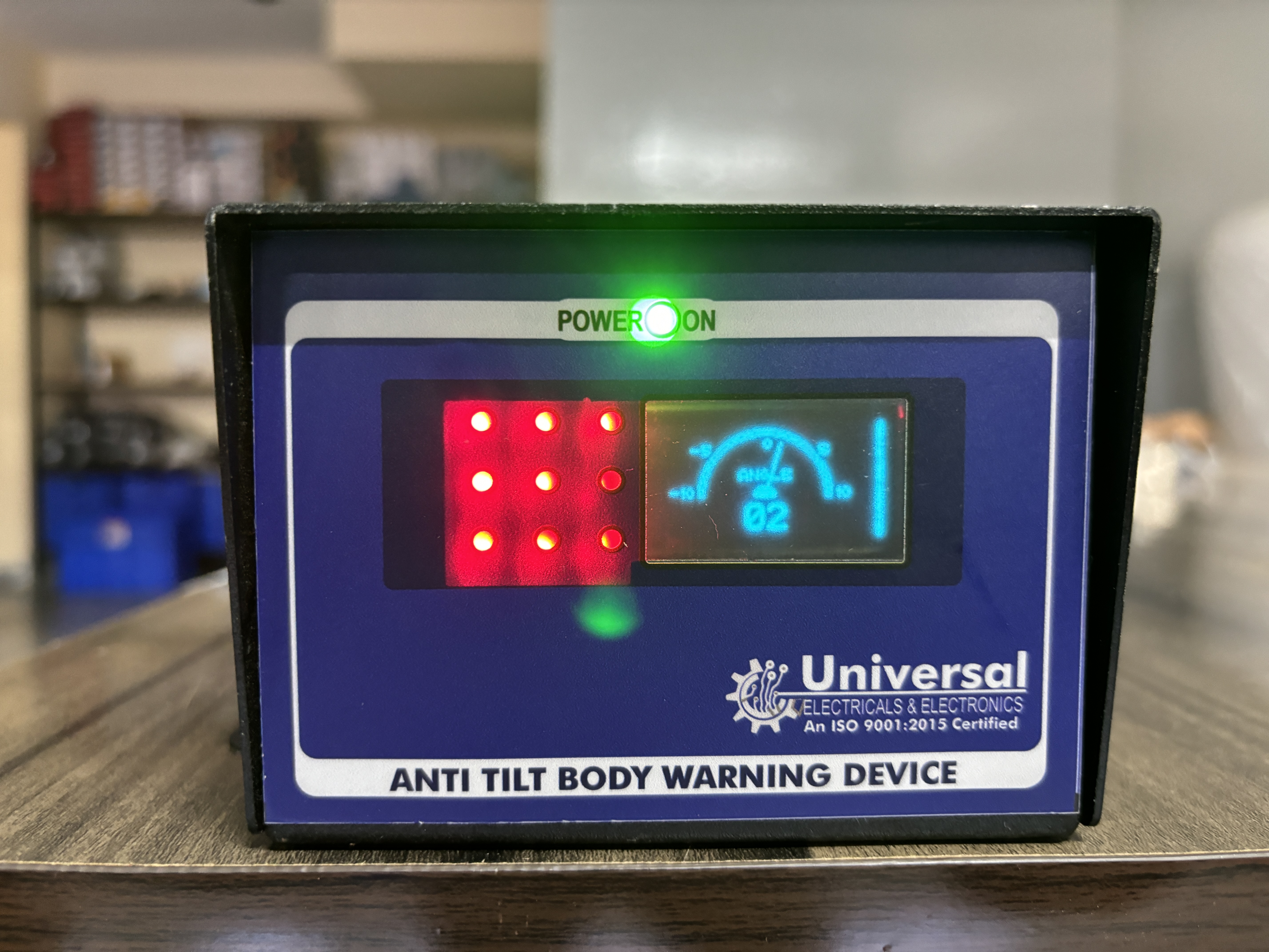 ANTI_TILT Tilt Warning device (Portable anti-tilt safety device with movable magnetic base for easy shifting and secure positioning) 3